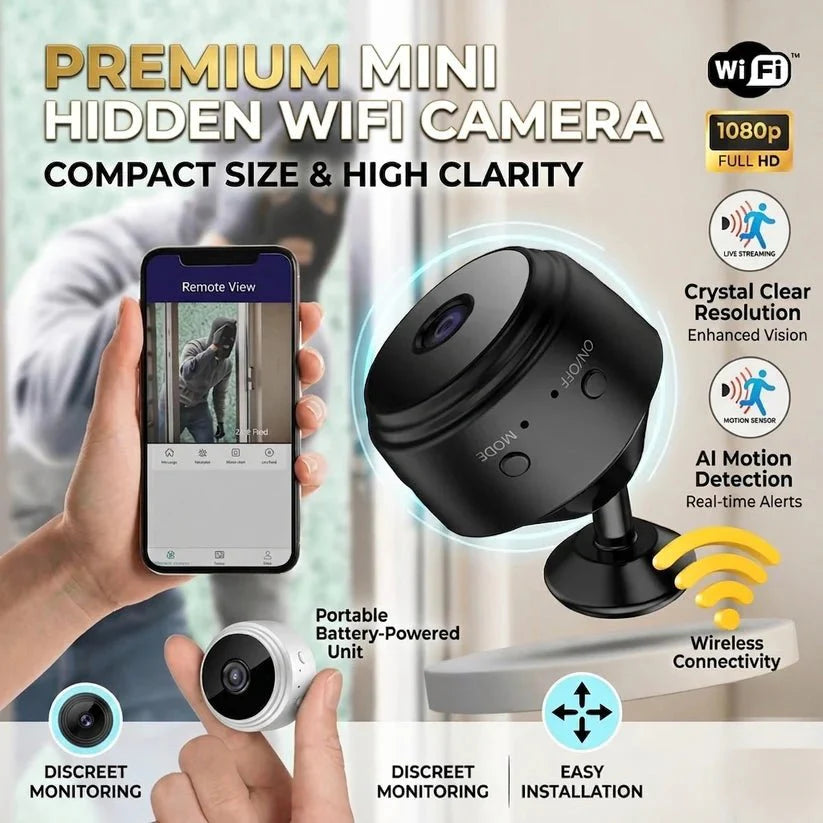 Magnetic HD Mini Camera